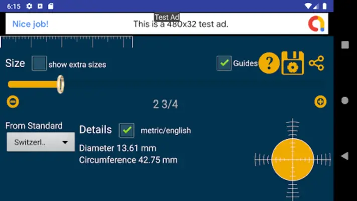Ring Sizer App android App screenshot 6